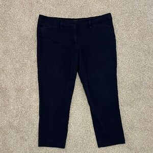 Worthington Navy Slim Ankle Pants